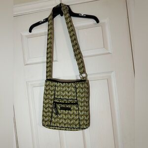 Vera Bradley Ziggy Stripe Hipster Crossbody.